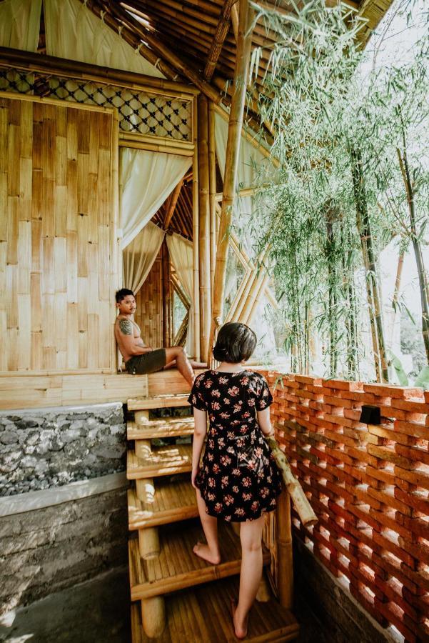 Villa Bird Hills Bamboo House Karangasem Exterior foto