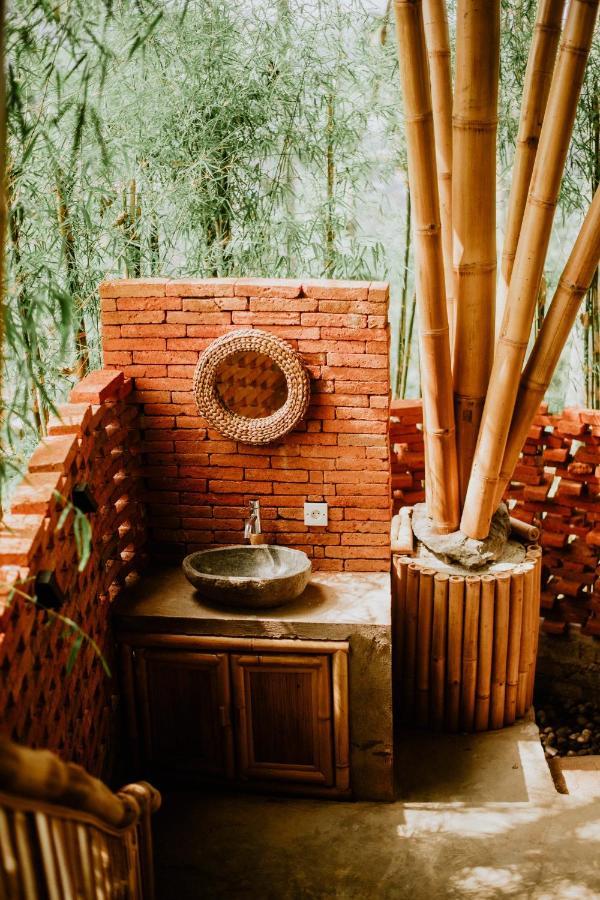 Villa Bird Hills Bamboo House Karangasem Exterior foto