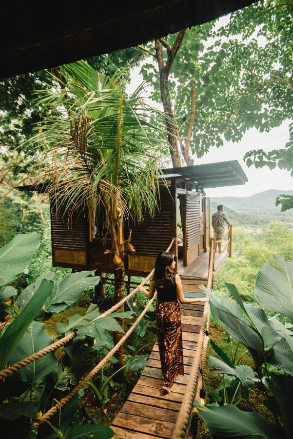 Villa Bird Hills Bamboo House Karangasem Exterior foto