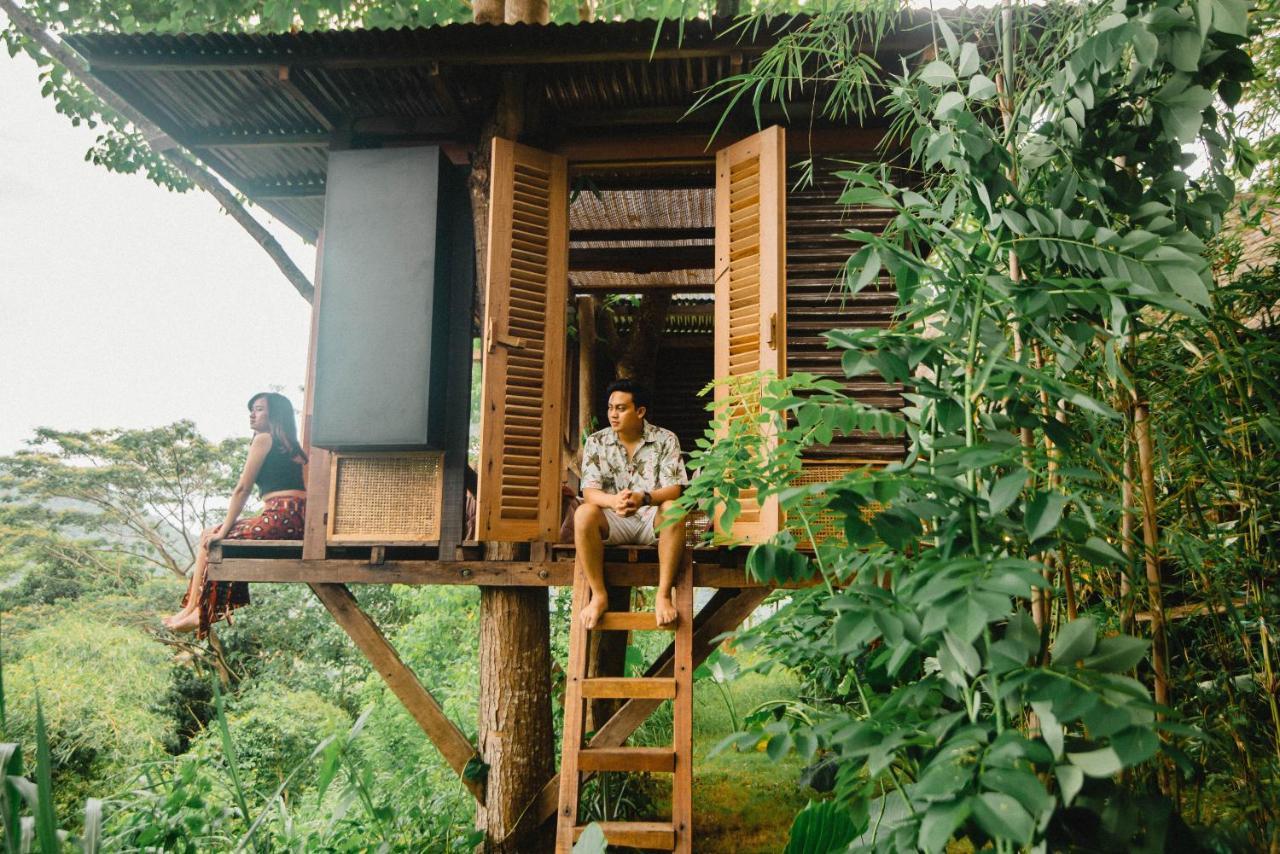 Villa Bird Hills Bamboo House Karangasem Exterior foto