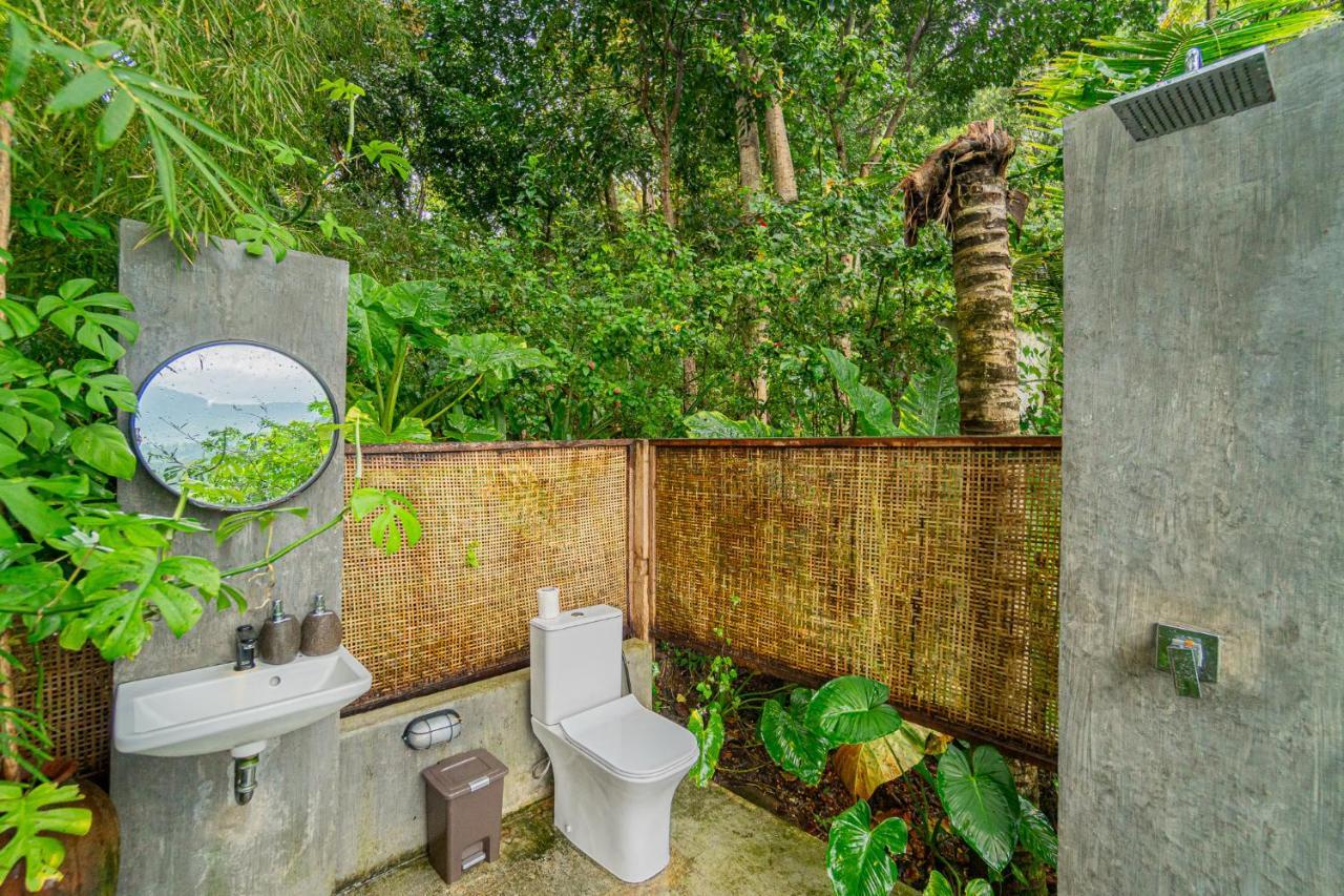 Villa Bird Hills Bamboo House Karangasem Exterior foto