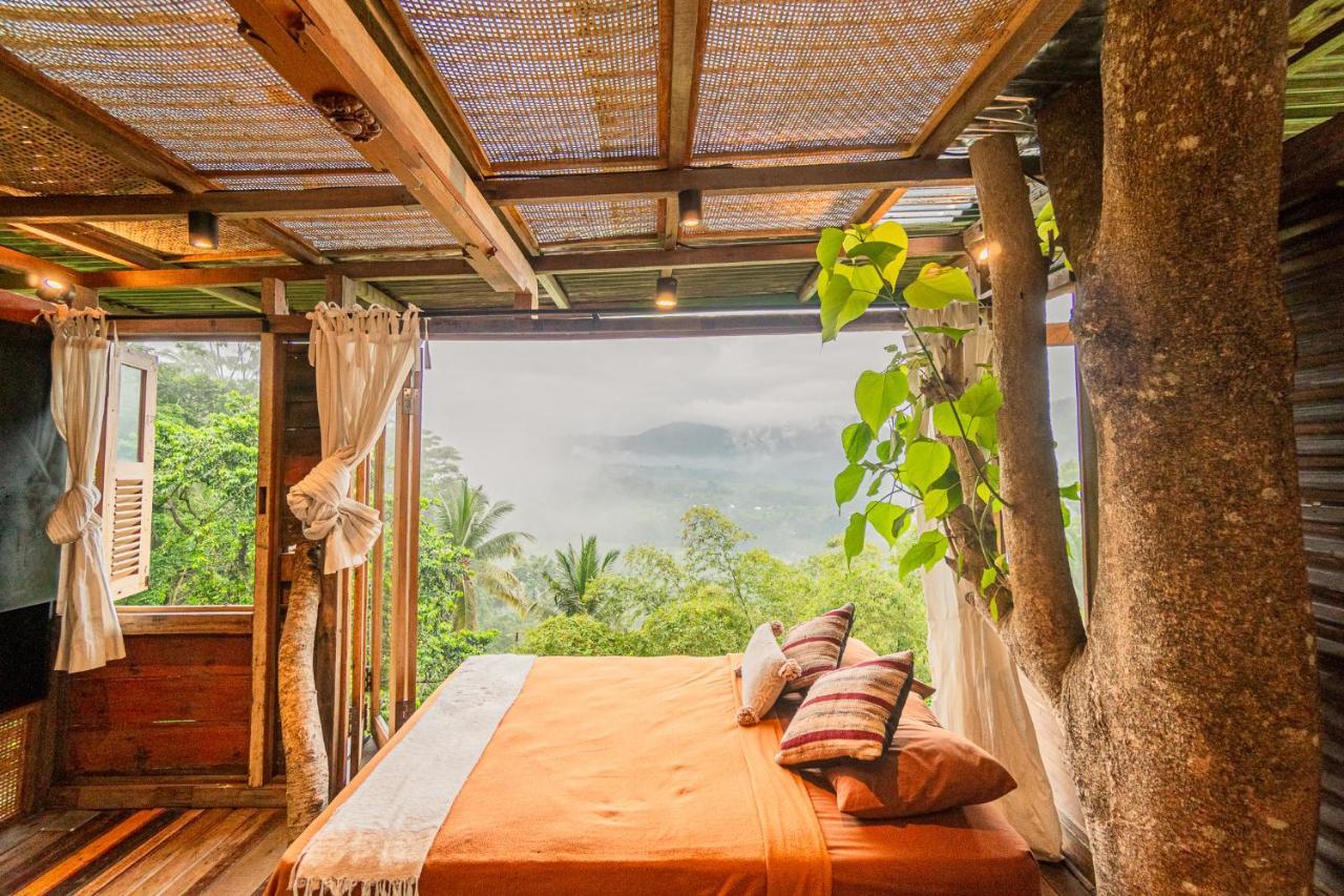 Villa Bird Hills Bamboo House Karangasem Exterior foto
