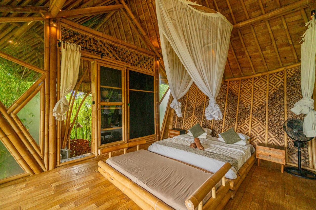 Villa Bird Hills Bamboo House Karangasem Exterior foto