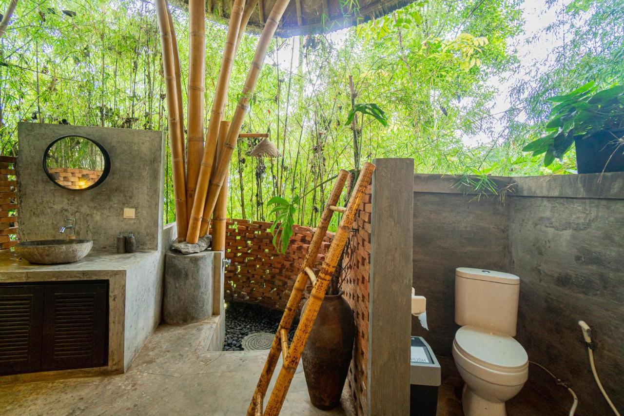 Villa Bird Hills Bamboo House Karangasem Exterior foto