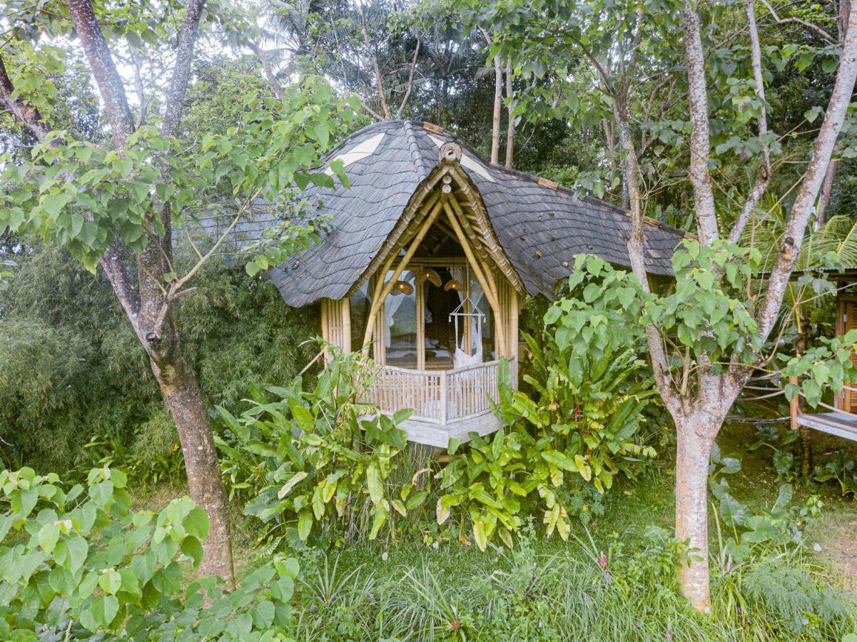 Villa Bird Hills Bamboo House Karangasem Exterior foto