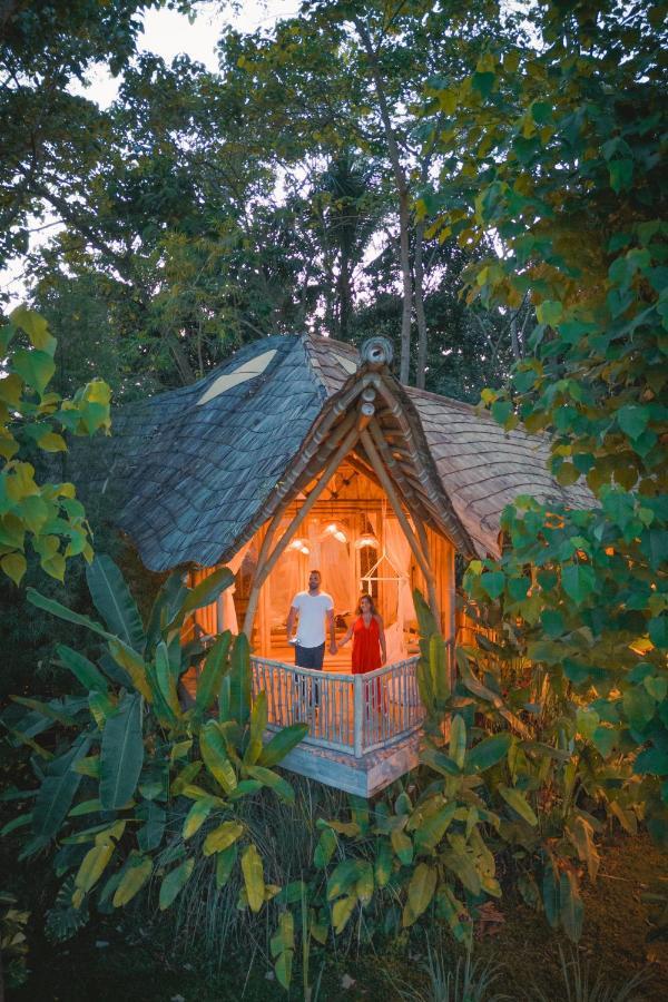Villa Bird Hills Bamboo House Karangasem Exterior foto